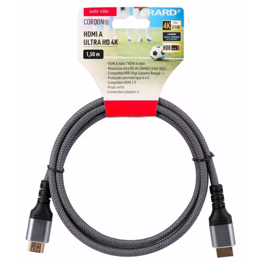 cordon.hdmi male/hdmi male.4k.1,50m. - erard