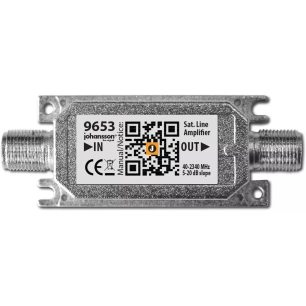 ampli de ligne de 40 a 2340mhz. - johansson