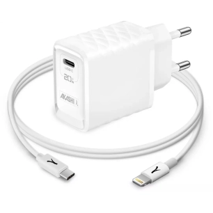 c/sect 20w usb-c+usb cab1m lightning gan - akashi