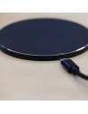 chargeur rapide sans fil 15w noir - akashi