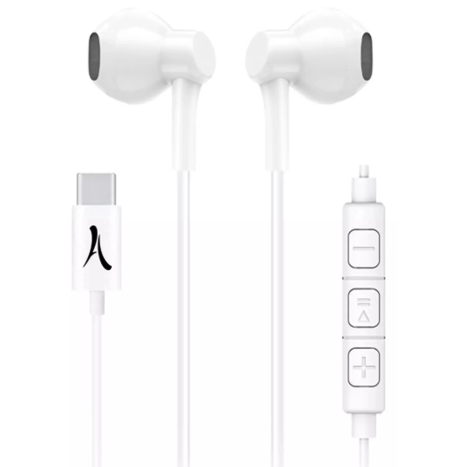 kit pieton semi intra auri blanc type c - akashi