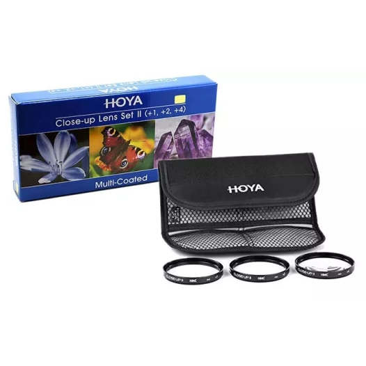 filtre 67mm close-up set2 (+1 +2 +4) - hoya