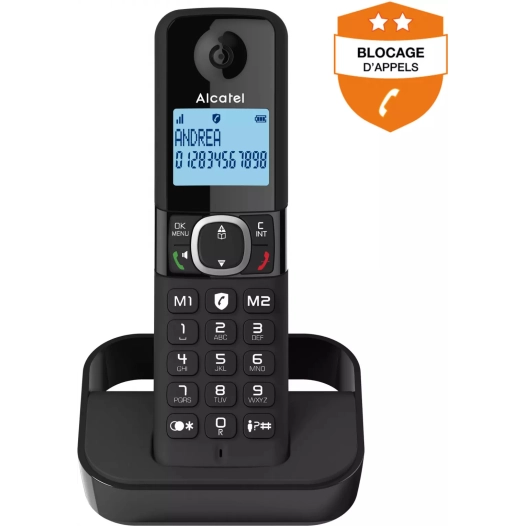 dect.100mem.ml.bloc appels.noir - alcatel