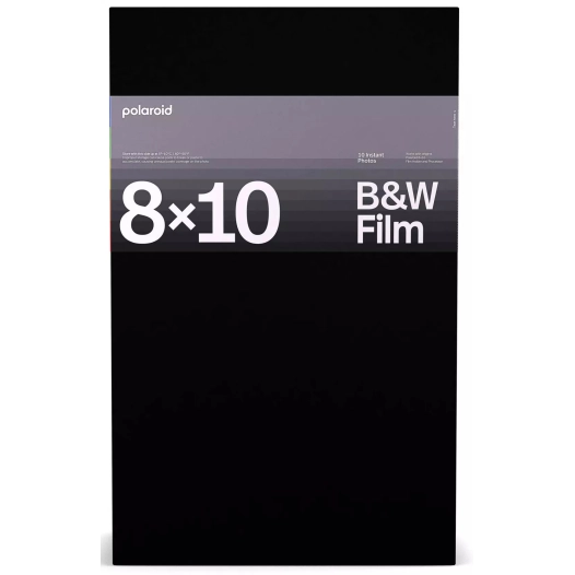 film noir et blanc pour 8x10 - polaroid