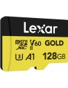 microsdxc gold uhs-ii 128gb v60 - lexar