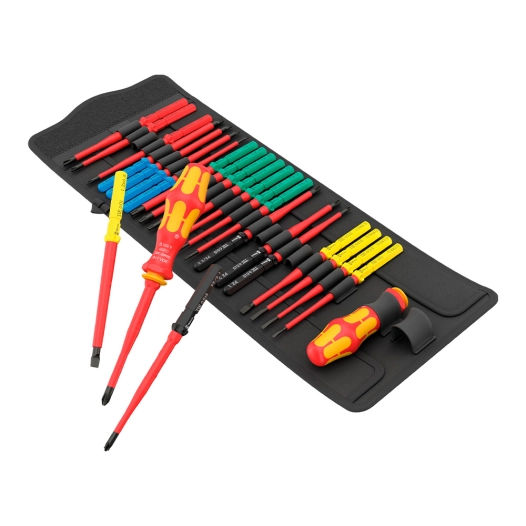 tournevis vde, kraftform kompakt big pack 1, jeu de 26 pièces