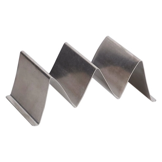 porte-tacos 19x10xh6cm 3 parties antique argent serve - fine dining living