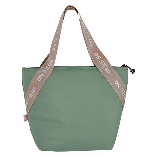 lunchbag tote on the go vert mousse o/i - iris industrias sa