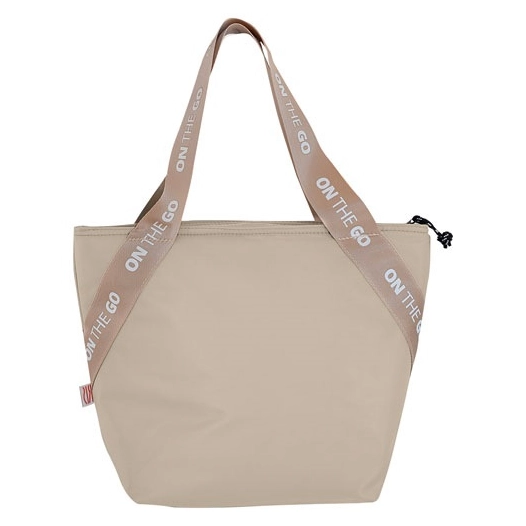 lunchbag tote on the go vanille - iris industrias sa
