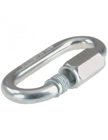Maille rapide acier zingué 56 x 26 6 2