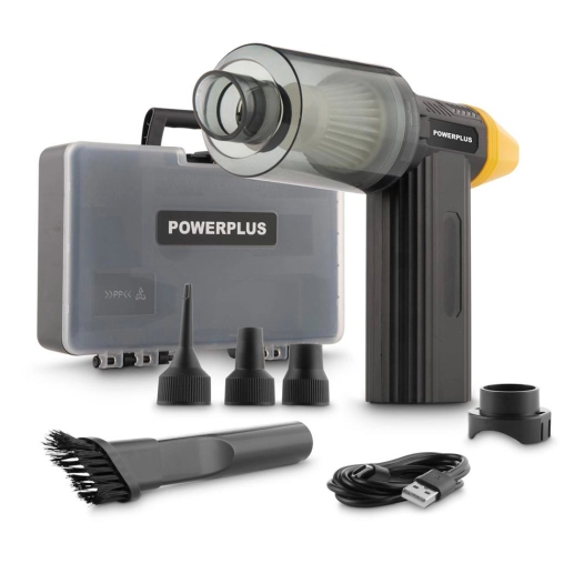 mini aspirateur/souffleur 8 v avec accessoires