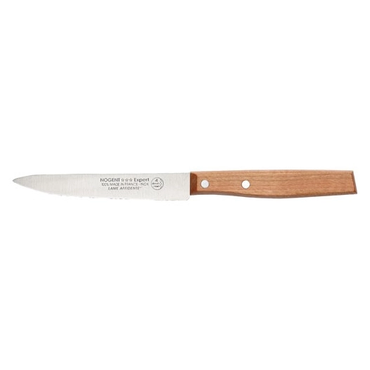 couteau d'office expert 11cm cerisier des bois - nogent