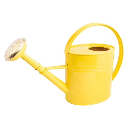 arrosoir ovale 4l jaune citron - guillouard nogent