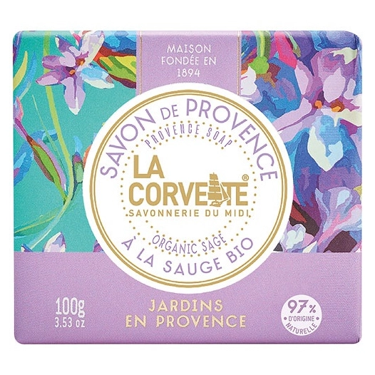 savonnette jardins en provence 100 g - compagnie du midi