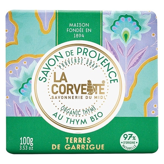 savonnette terres de guarrigue 100 g - compagnie du midi
