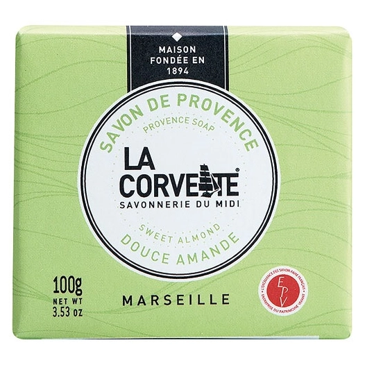 savon douce amande 100 g - compagnie du midi