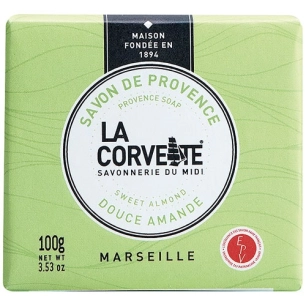 savon douce amande 100 g - compagnie du midi