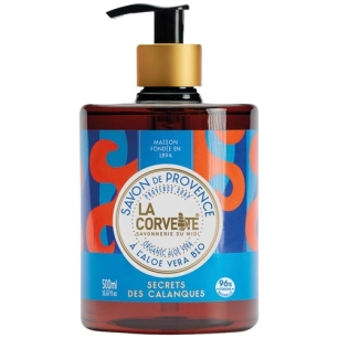 savon liquide secrets des calanques 500 ml - compagnie du midi