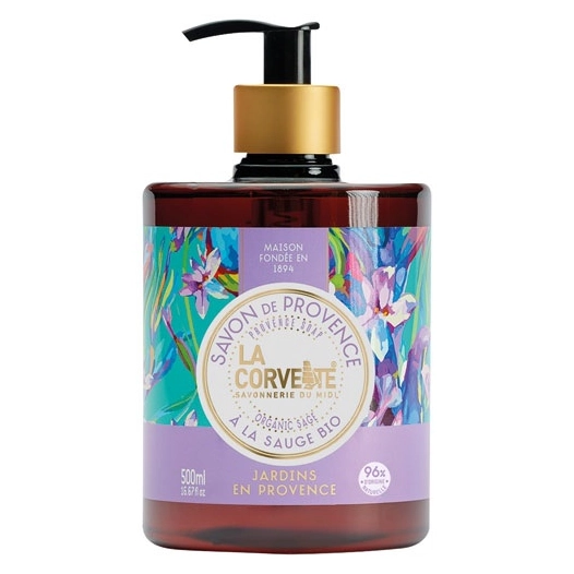 savon liquide jardins en provence 500 ml - compagnie du midi