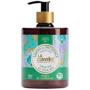 savon liquide terres de guarrigue 500 ml - compagnie du midi