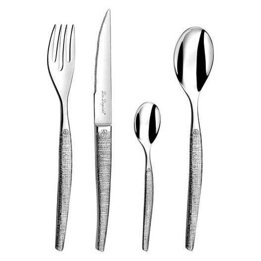 menagere textil lou laguiole 24p - amefa