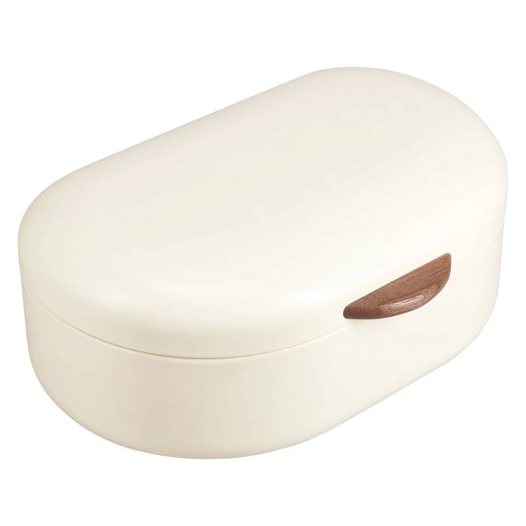 boã®te ã  pain 33,5x21xh14,5cm beige crust - fine dining living