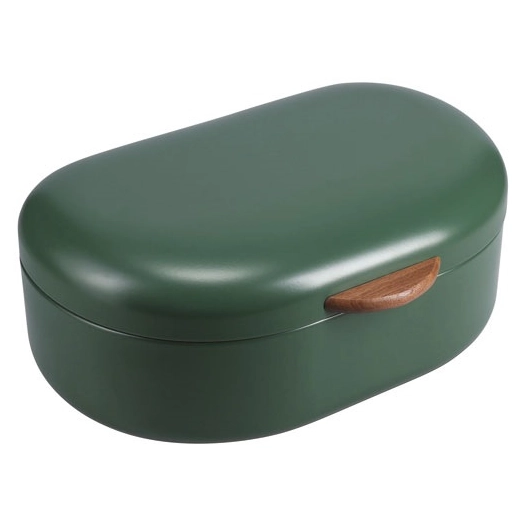 boã®te ã  pain 33,5x21xh14,5cm vert crust - fine dining living