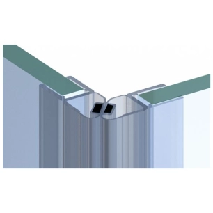 joint magnã©tique 45â° droit pour fermeture porte angle droit 2,01 m - cqfd ld