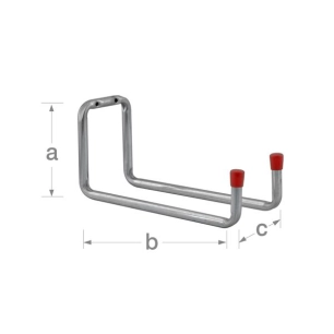 crochet double 120 x 245 mm - cqfd ld