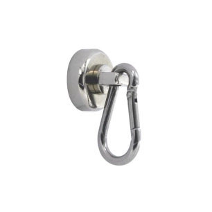 4 mousquetons aimant nã©odyme argentã© ã¸ 25 mm - cqfd ld