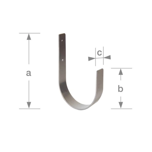 crochet plat 115 x 55 mm - cqfd ld