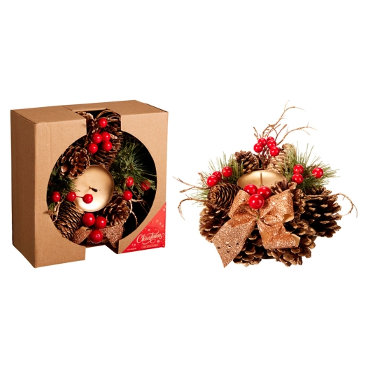 couronne de l'avent ø15 cm