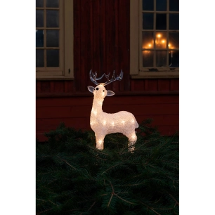 figurine de noël led extérieure de 61 cm