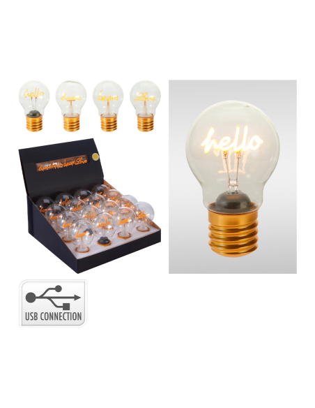 Ampoule Décorative BASICS Design Personnalisable et Ambiance Chaleureuse - BASICS