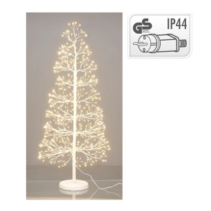 sapin de noël avec 600 led blanc froid, 1 m