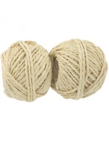 Lot de 2 ficelles sisal 2,5/3 x 15 40 kg