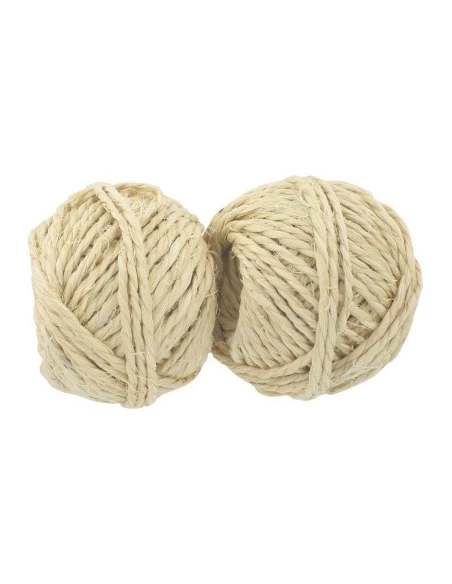 Lot de 2 ficelles sisal 2,5/3 x 15 40 kg