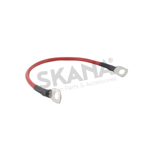 câble positif rouge entre le relais et démarreur, livré avec cosses. origine stiga.