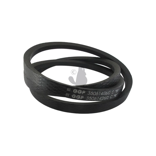 courroie lisse trapézoïdale de transmission 13 x 966 lp. origine stiga.