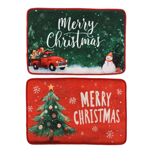 tapis de porte led avec éclairage fixe pour usage intérieur, différents modèles, 60 x 40 cm