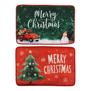 tapis de porte led avec éclairage fixe pour usage intérieur, différents modèles, 60 x 40 cm