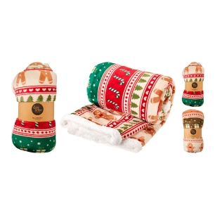 couverture de noël, modèles variés, 150 x 200 cm