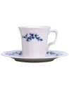 soucoupe 16,5cm blue flower retro - fine dining living