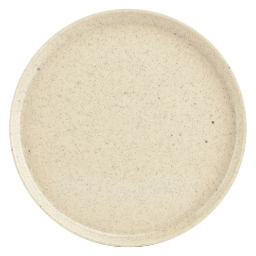 blush assiette plate 27,5xh2,5cm vanille - fine dining living