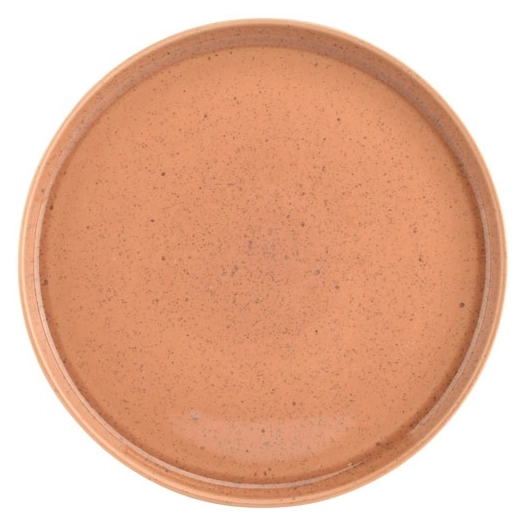 blush assiette plate 27,5xh2,5cm peach - fine dining living