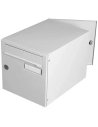 boite aux lettres normalisee 2 portes exterieur acier - wsab logistique