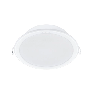 downlight led encastrable rond, meson, blanc, 23,5 w, 2000 lm, 3000 k, ø215 x 35 mm