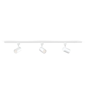 système de rail easylink 3 projecteurs, zilo, 5 w, blanc