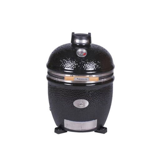 kamado monolith two.55 noir sans chariot - planet outdoor