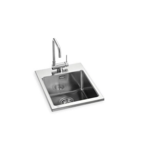 evier inox encastrable40 + couvercle noir - planet outdoor